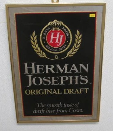 lot 169 image: 1967 Herman Josephs original draft mirror