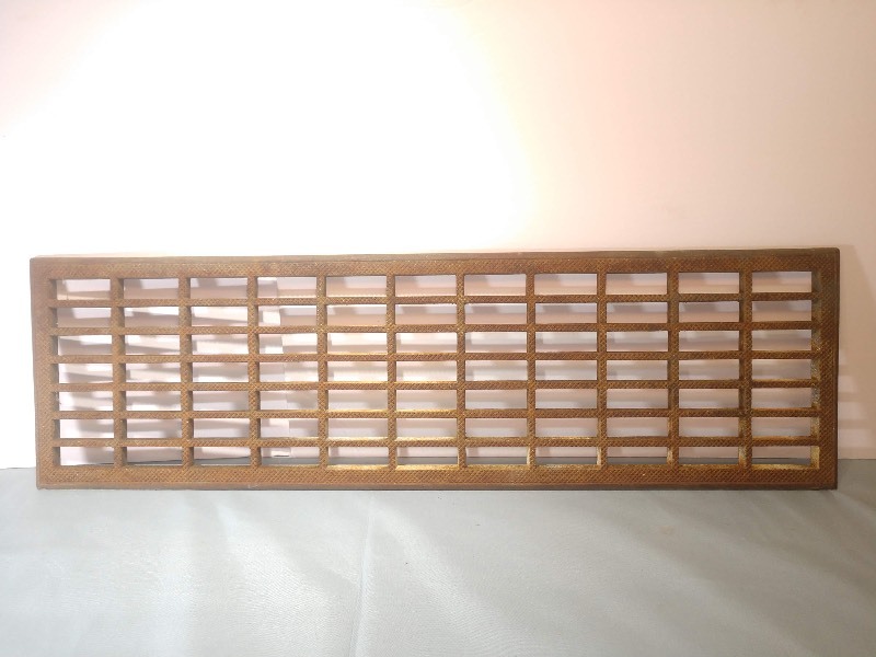 lot 17 image: Vintage Industrial Floor Heat Grate