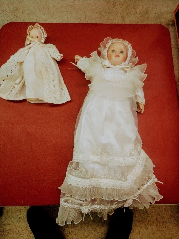 danbury mint christening doll
