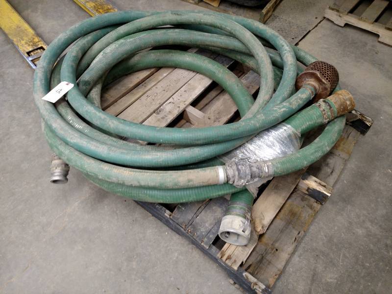 lot 95 image: 2 & 3 Suction Hoses...