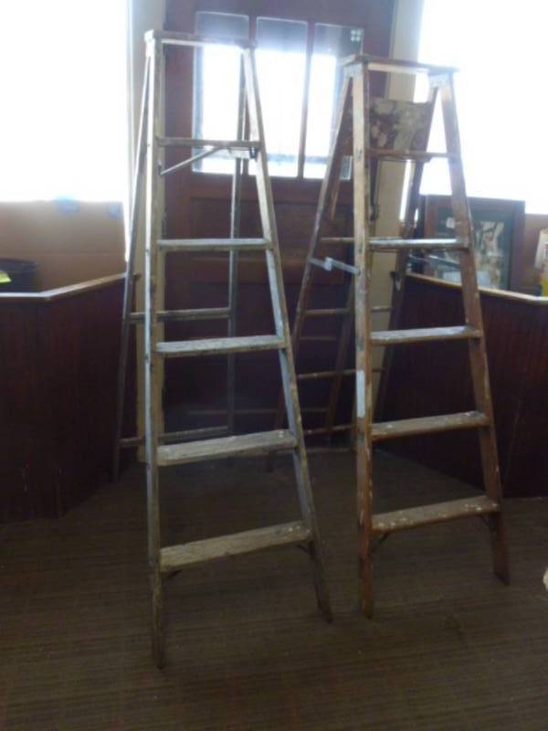 lot 9 image: Step Ladders