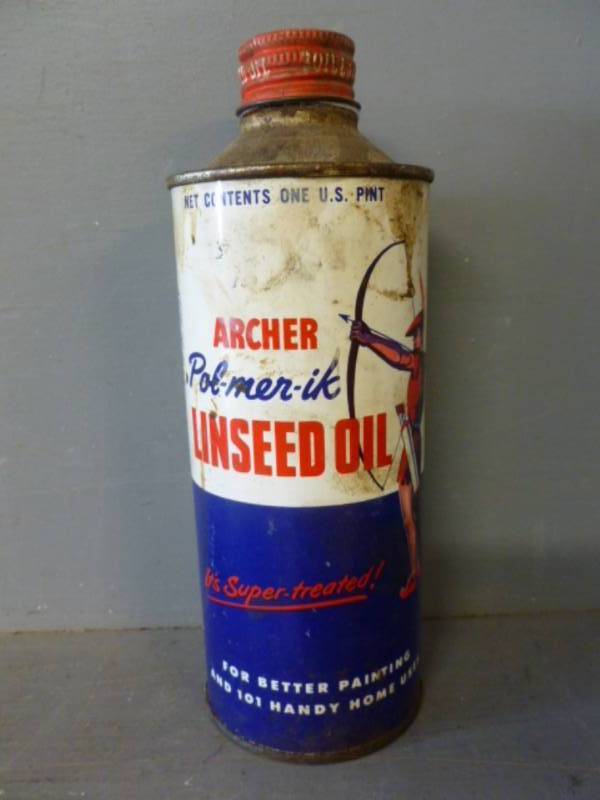 lot 68 image: Vintage Oil Can