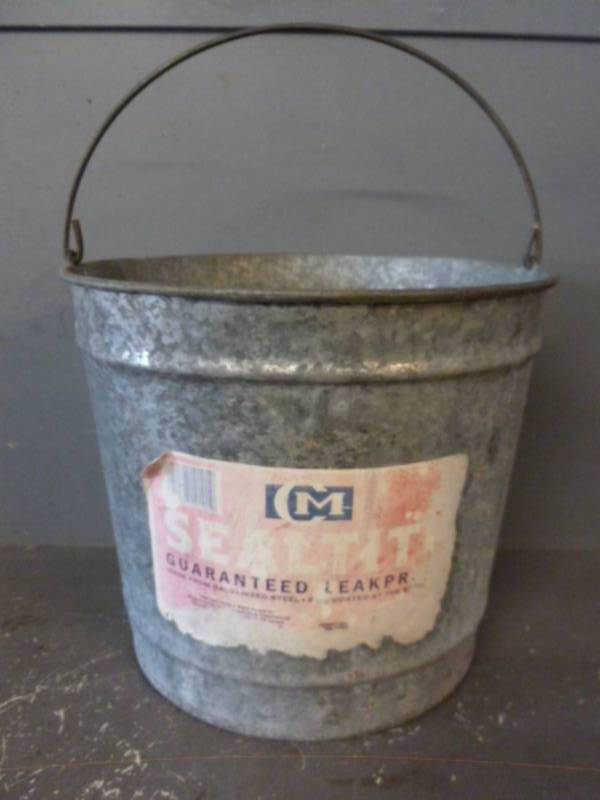 lot 83 image: Galvanized Steel Bucket