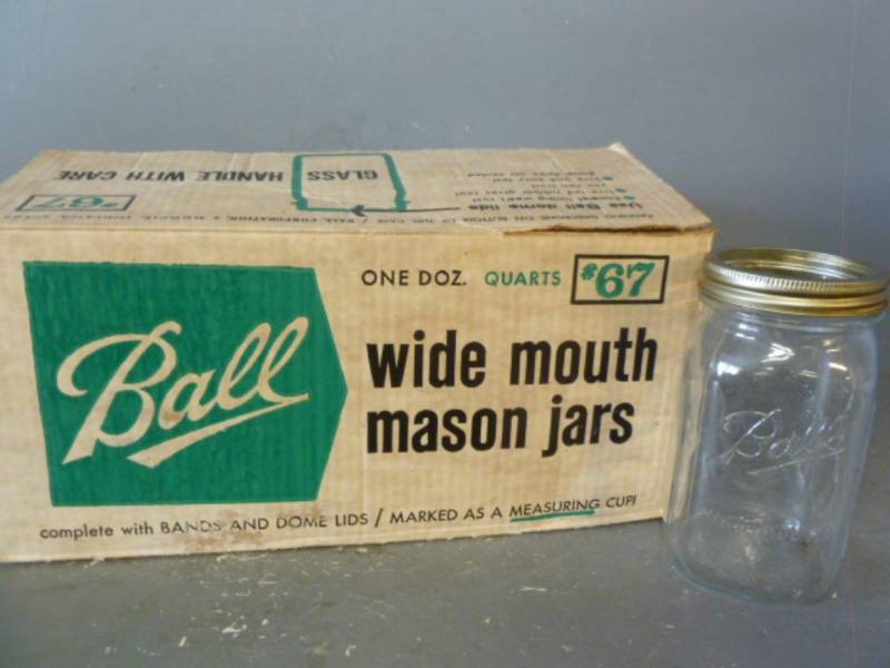 lot 108 image: Canning Jars