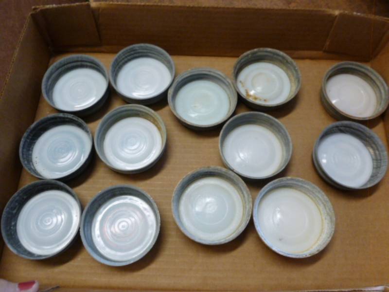 lot 111 image: Vintage Zinc Lids