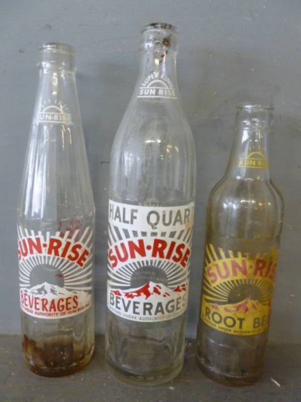 lot 168 image: Vintage Soda Bottles