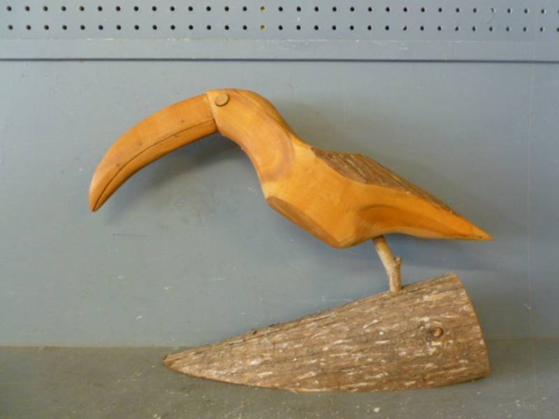 lot 169 image: Hand Carved Figurine