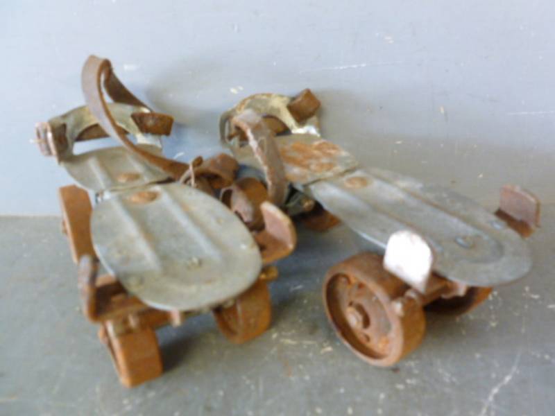 lot 210 image: Vintage Roller Skates