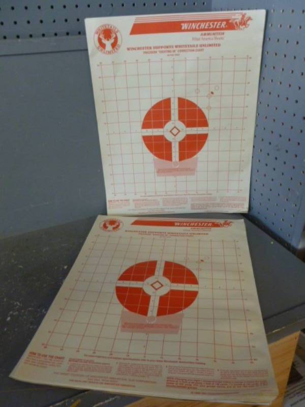 lot 218 image: Winchester Targets