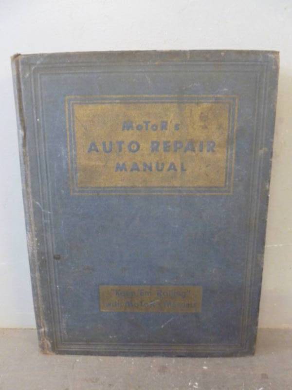 lot 260 image: Vintage Repair Manual