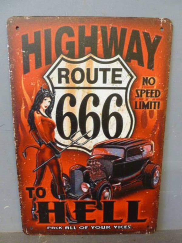 lot 268 image: Sign