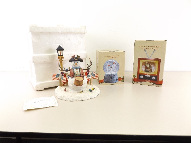 lot 24 image: Lot of Lenox and Cracker Barrel Christmas in Original Boxes