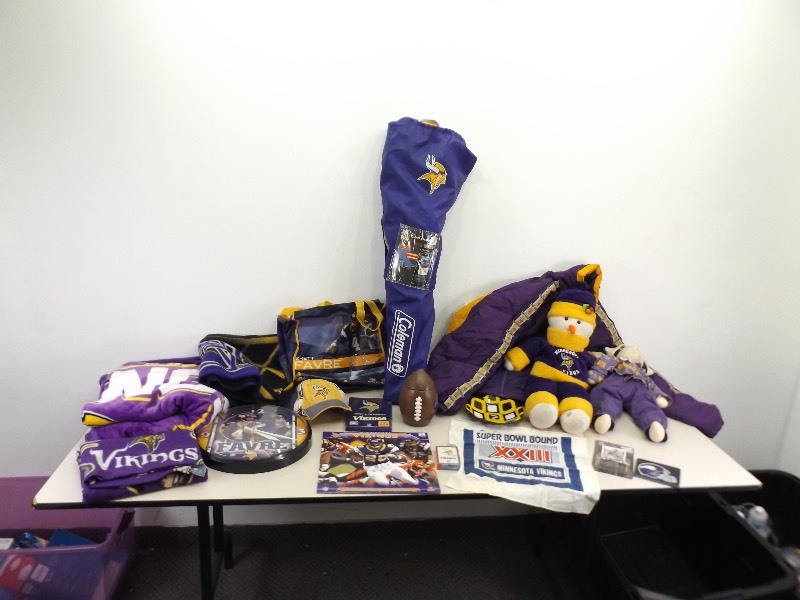 lot 25 image: LARGE Lot of Viking Memorabilia