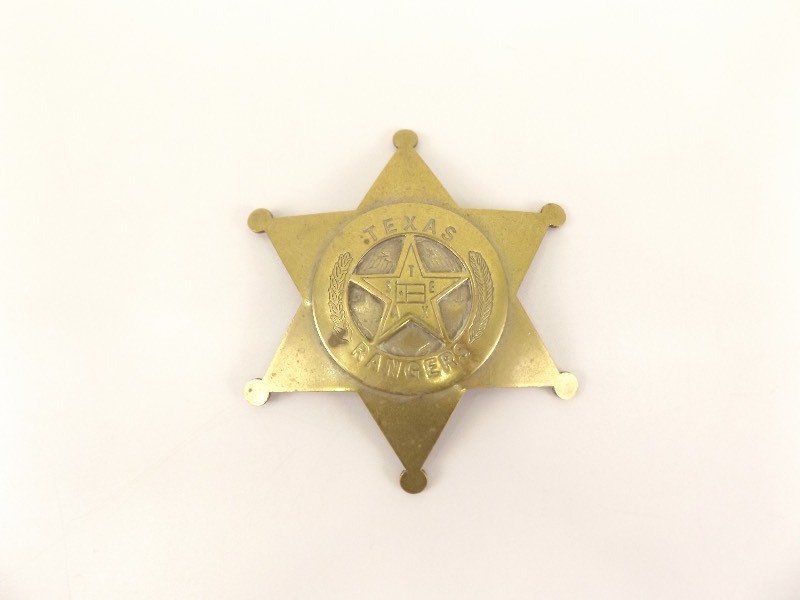 Sold at Auction: Vintage Texas Ranger Badge