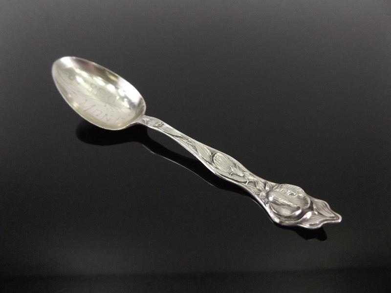 lot 47 image: Antique .925 Sterling Silver Culbertson Montana Souvenir Spoon