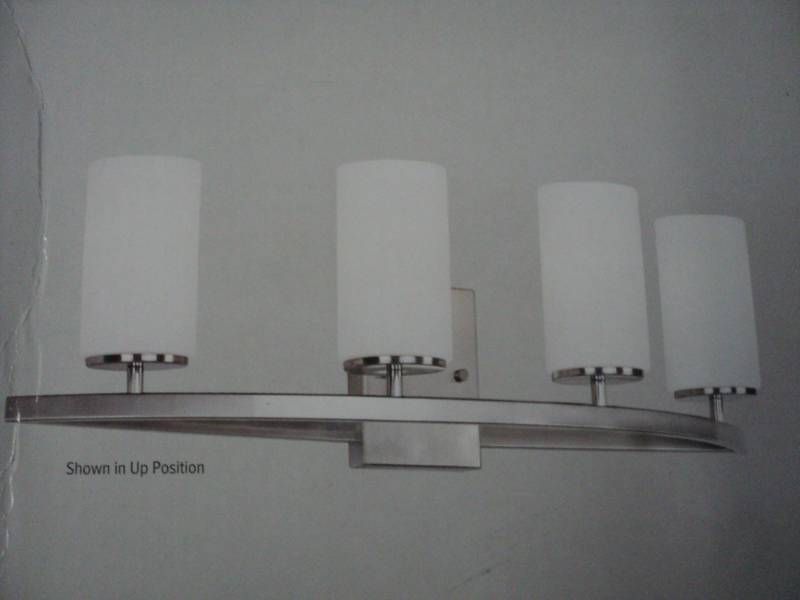 lot 18 image: Sea Gull Lighting Visalia 4 Light W...