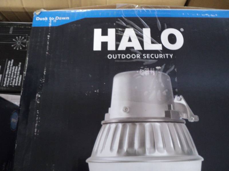 lot 24 image: Halo Outdoor Security Light...