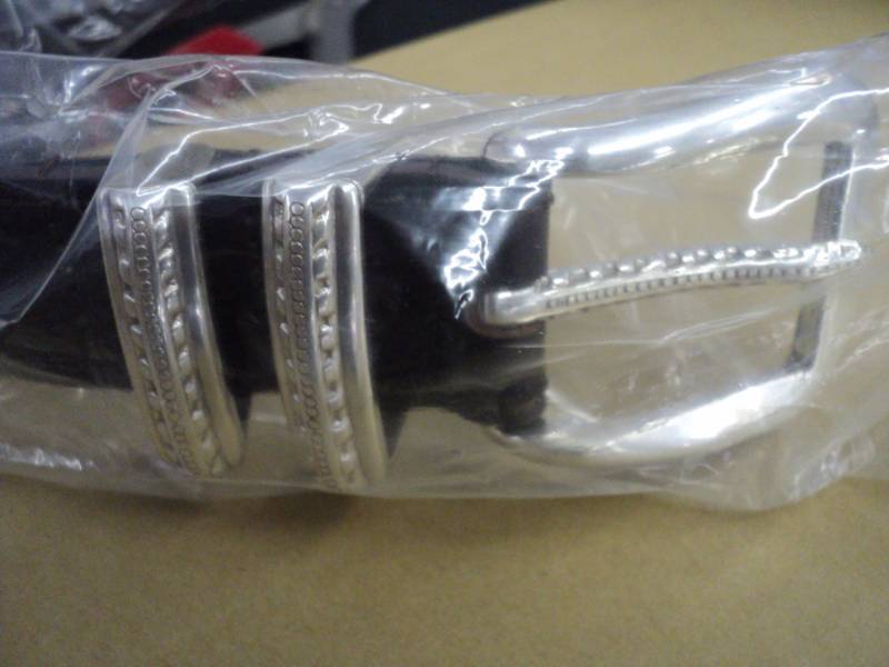 lot 57 image: 5 Canyon Outback Leather Belts new...