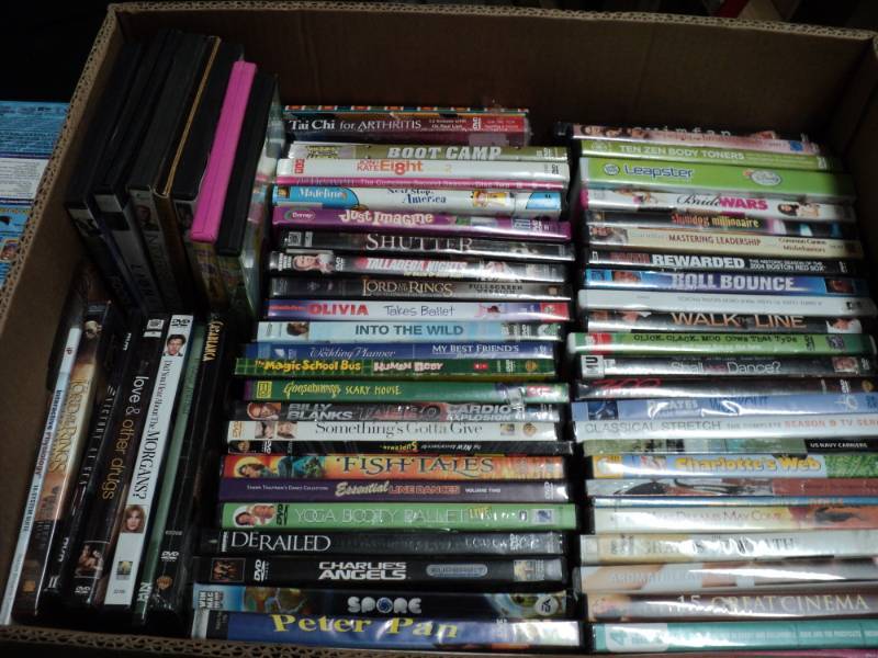 lot 93 image: Lot of 85 DVDs...