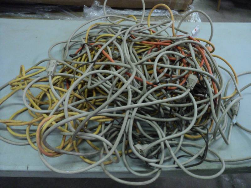 lot 135 image: Lot of Extension Cords...