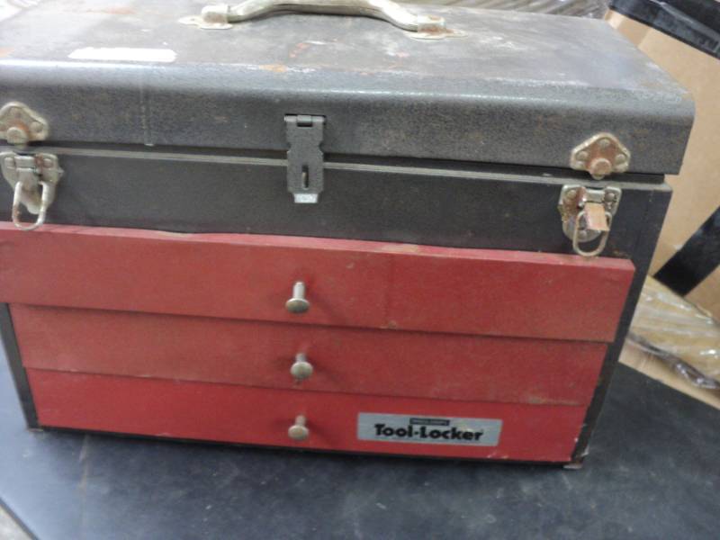 lot 161 image: Metal Tool Chest with all Tools...