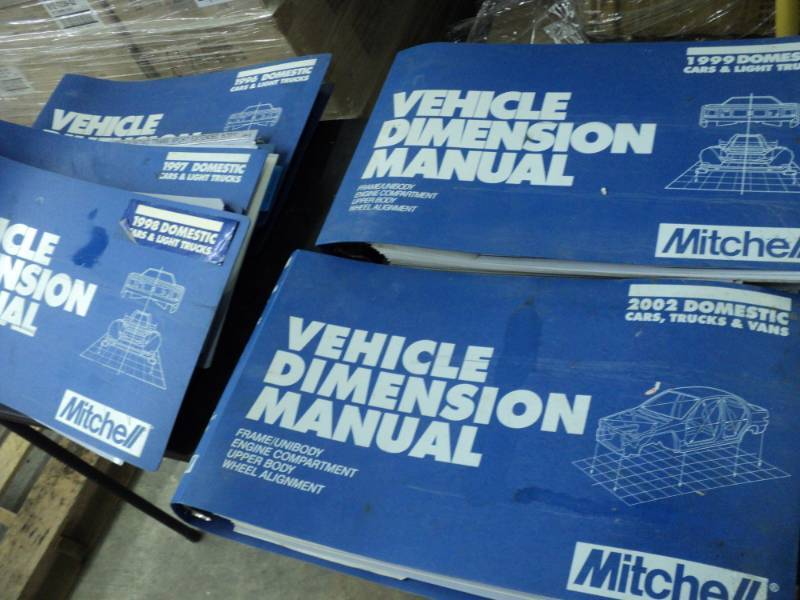 lot 168 image: 5 Vehicle Dimension Manuals Cars an...