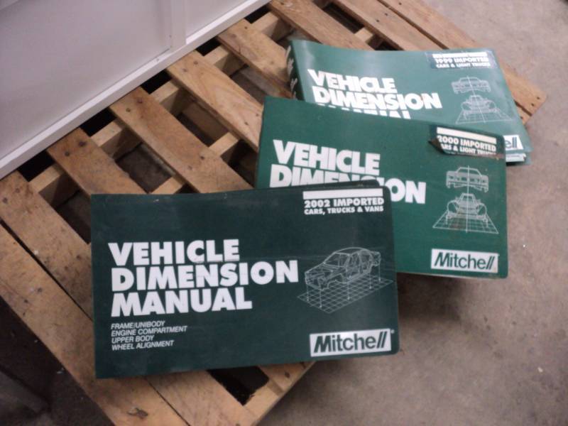 lot 169 image: 3 Vehicle Dimension Manuals Cars an...