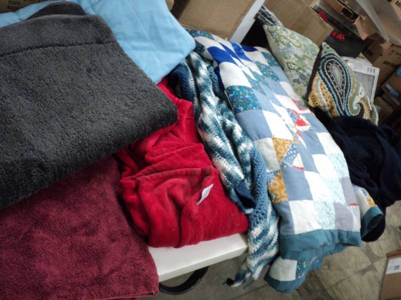 lot 189 image: 48 x 30 Rug, Towel, Snuggle Blanket...