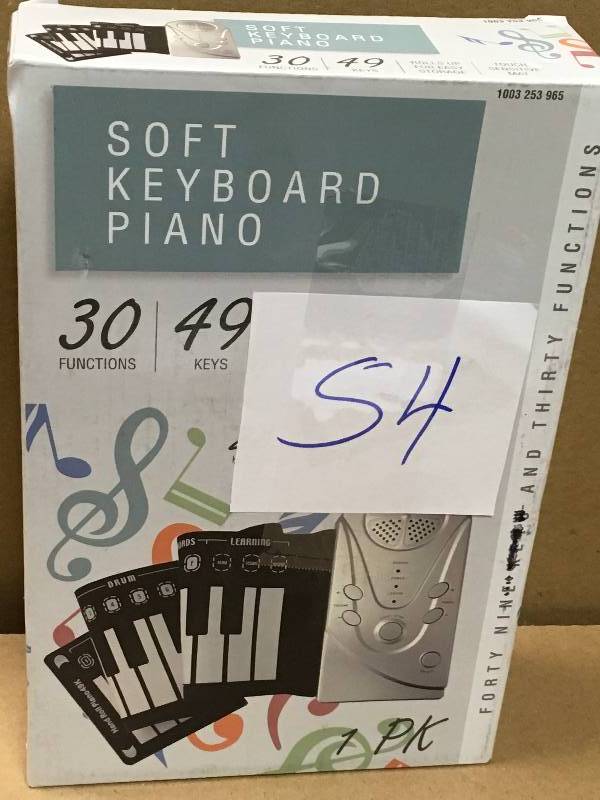 lot 54 image: 49 Keys Hand Rolled Piano (1-Pack) in like new condition