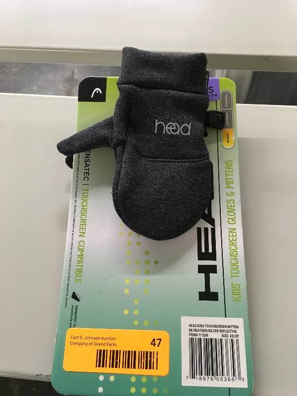 lot 47 image: Head Jr. Ski Mitten, Retail $10.99