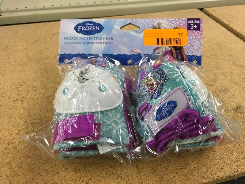 lot 72 image: Frozen Protective Gear, Retail $14.99
