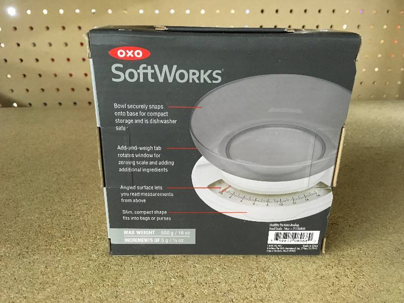 lot 87 image: OXO Healthy Portions Scale, Retail $12.99