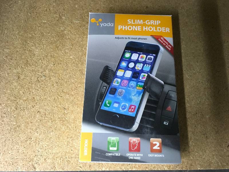 lot 144 image: Yada Slim Grip Phone Holder, Retail $14.99