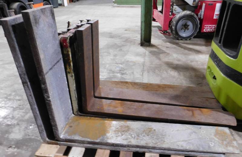 Pallet of Forklift Forks