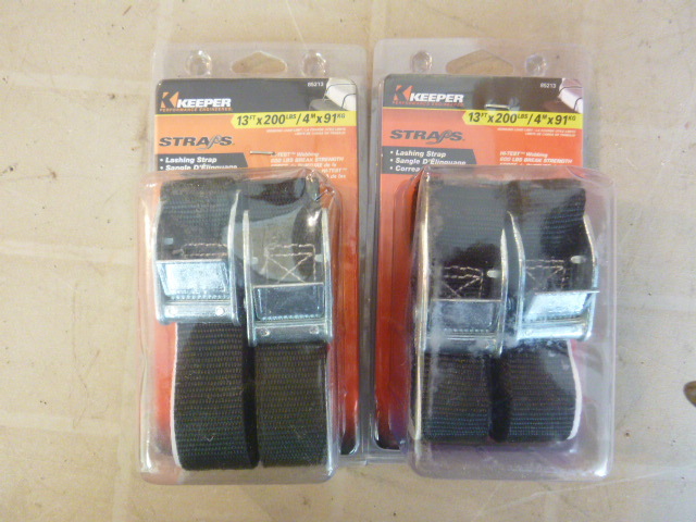 lot 30 image: 2 Packs of NEW Keeper Performance Lashing Straps
