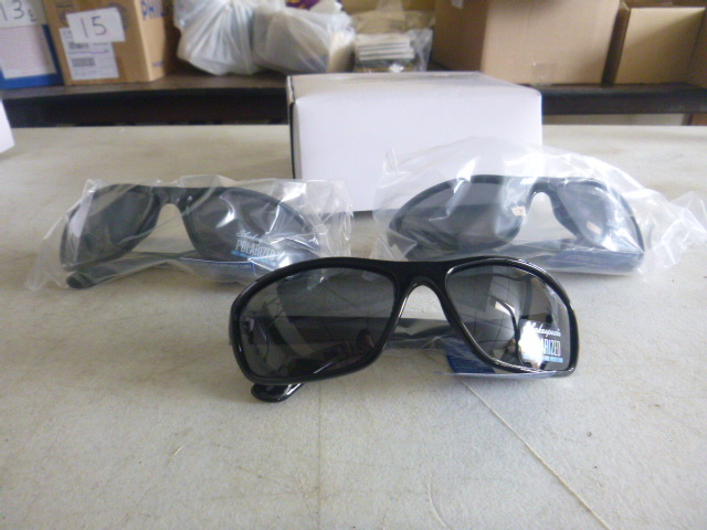 lot 81 image: 3 Pair of Shakespeare Polarized Gun glasses