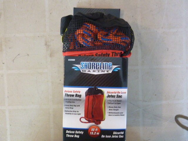 lot 85 image: NEW Shoreline Marine Deluxe Safety Throw Bag