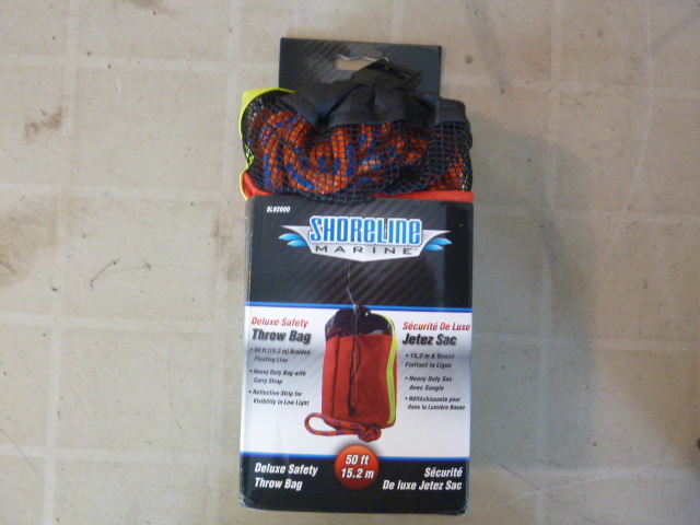 lot 86 image: NEW Shoreline Marine Deluxe Safety Throw Bag