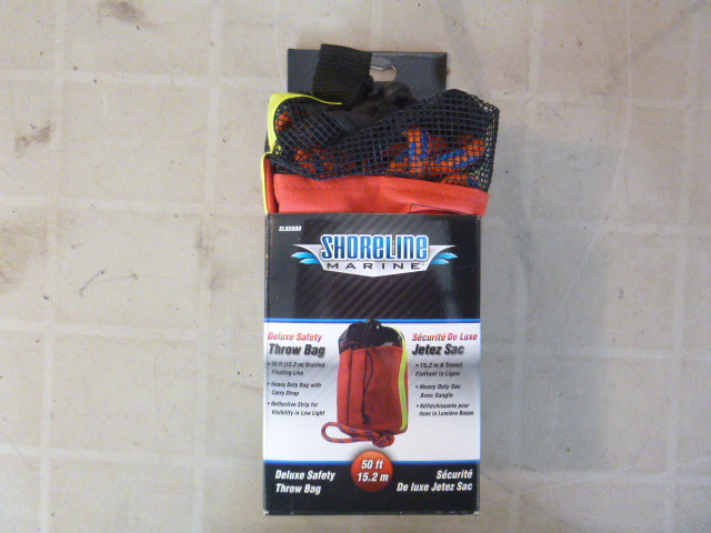 lot 87 image: NEW Shoreline Marine Deluxe Safety Throw Bag