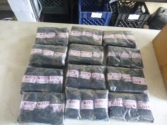 lot 96 image: 12 Packages of Red Heart Kiss Yarn
