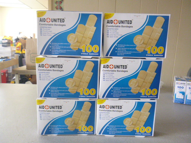 lot 107 image: 6 Boxes of Aid United Comfortable Bandages