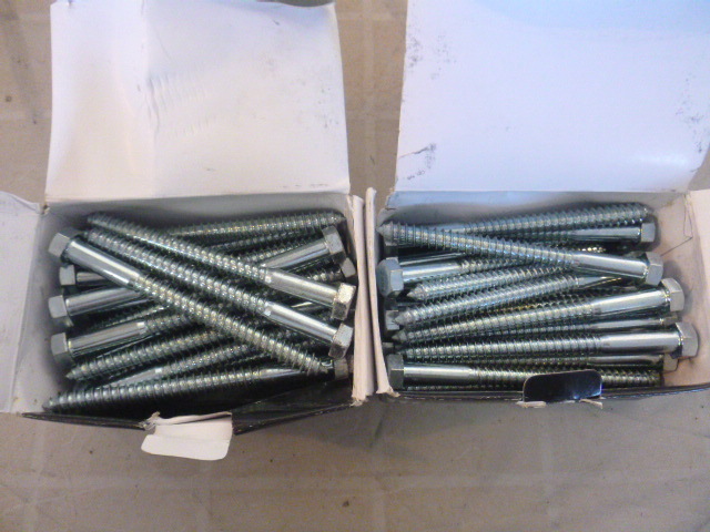 lot 138 image: 2 Boxes of Lag Bolts