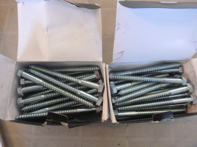 lot 139 image: 2 Boxes of Lag Bolts