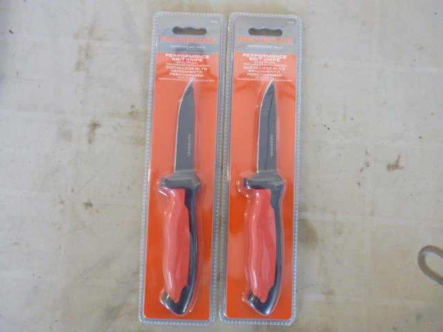 lot 151 image: 2 Redbone Performance Bait Knives