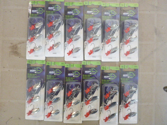 lot 171 image: 12 Packs of UltraFight Min-Spin Jigheads