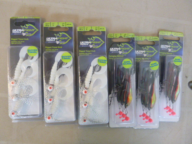 lot 173 image: 6 Packs of UltraFight Fishing Tackle