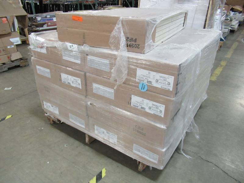 lot 74 image: Armstrong 24 in x 48 in Cortega Ceiling Tile, 769AN, 12 TilesCase - 9 Cases.