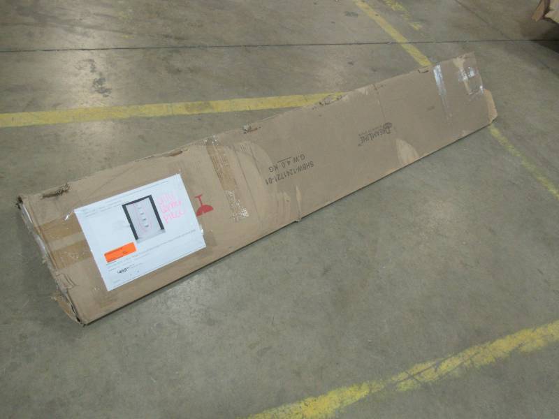 lot 234 image: Dreamline Corner Piece for Slimline Shower Walls, For Kit Model DLT-1036360