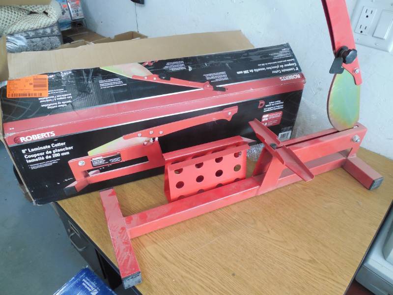 Roberts 8 Laminate Cutter Flooring Tiles Home Garden Dzn