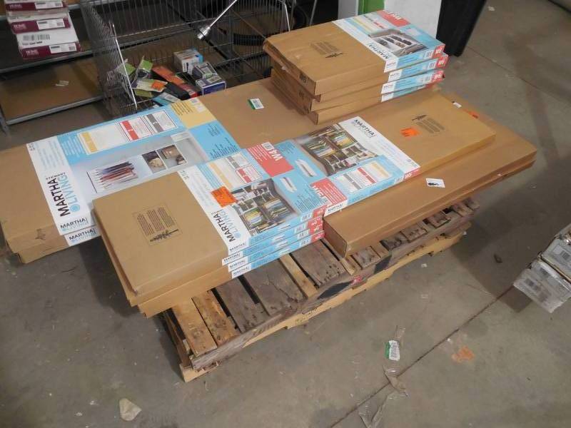 MARTHA STEWART CLOSET ORGANIZER LOT